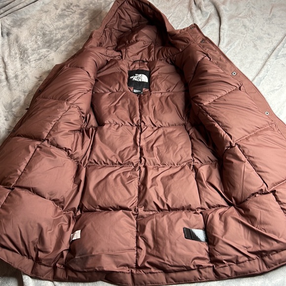 NWT The North Face Pilson Down Jacket Marron Purple Size Small - Picture 7 of 16